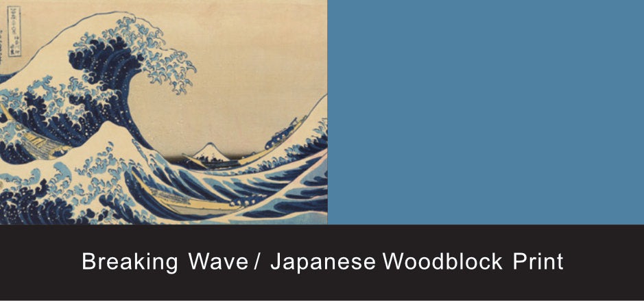 breaking wave japanese woodblock print 939