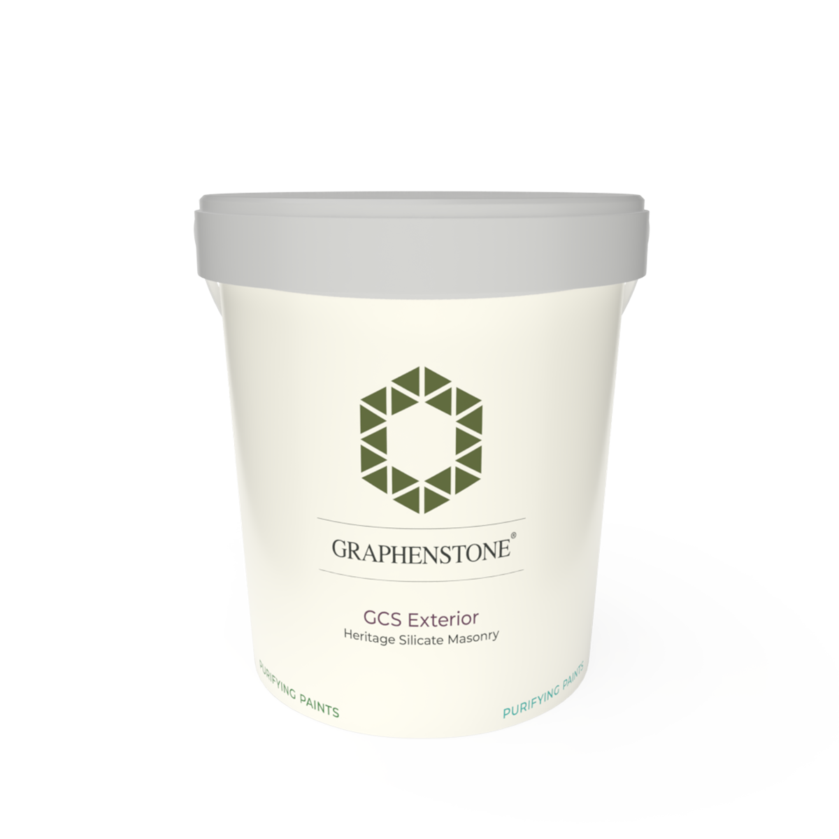 GCS Exterior White – Our classic, breathable matt masonry paint for heritage / listed properties, Ultra Matt finish for Lime renders and exterior masonry