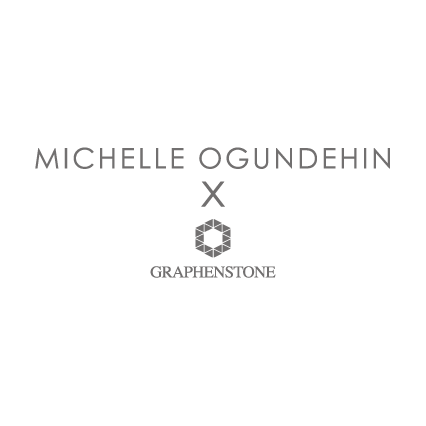 Michelle Ogundehin x Graphenstone logo