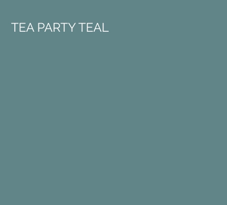 Tea Party Teal